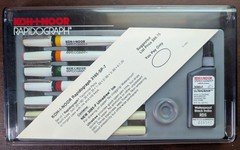Koh-I-Noor Rapidograph 3165-SP-7 Technical Pen Set + Instructions & Unopened Ink