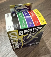 Golden High Flow Acrylics – Intro Colors, 30 ml Bottles, Set of 6