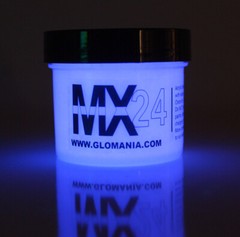 MX24 ULTRA Glo in the Dark Paint 1/2ozx5colors Daytime Invisible