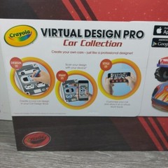 Crayola Virtual Design Pro Cars Collection Markers Pencils Sealed 2014