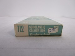 Rare Vtg Winsor & Newton’s Scholastic Watercolours Palette Box No. B 12