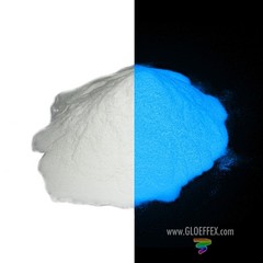 Glow in the Dark Powder Pigment Sample Pack #2 – GREEN – AQUA – PURPLE – BLUE