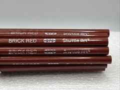 (20 COUNT) BRICK RED 073 – Shuttle Art Colored Pencils