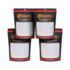 Custom Shop – Silver to Rainbow- 4 Ounces of Holographic Standard Metal Flake…