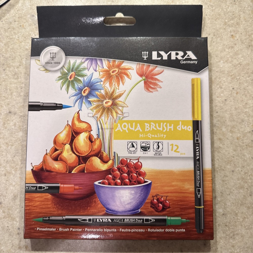 Lyra Aqua Brush Duo 12 Pack