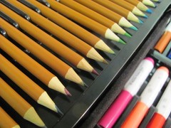 145/150pcs Artists Aluminium Art Case Colouring Pencils Painting Set Kids/Adults