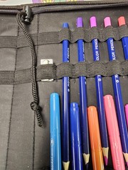 Royal Langnickel Color Pencil & Marker Set With Carry Case