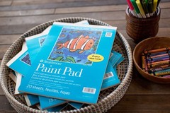 Strathmore (27-209 100 Series Youth Paint Pad, 9 by 12″, 20 Sheets, White, 9×12