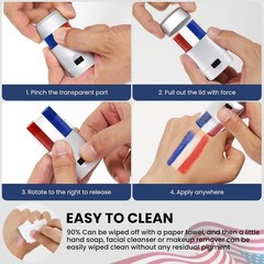 SeunKieer 2026 USA Soccer Supporters Fan Kit – Face Large, United States
