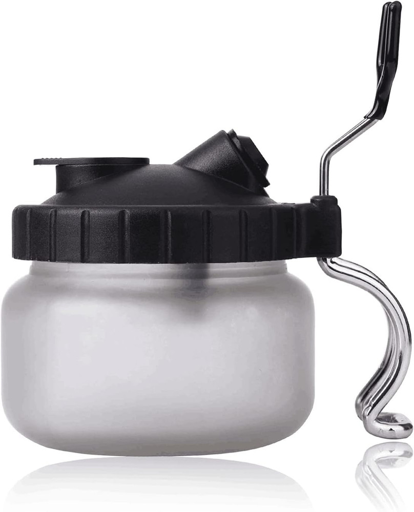 Multifunctional Airbrush Cleaning Pot Wash Station with Holder