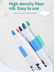 12–60 Color Acrylic Marker Set – Soft Tip Pens for Kids, Fabric, Stone & More