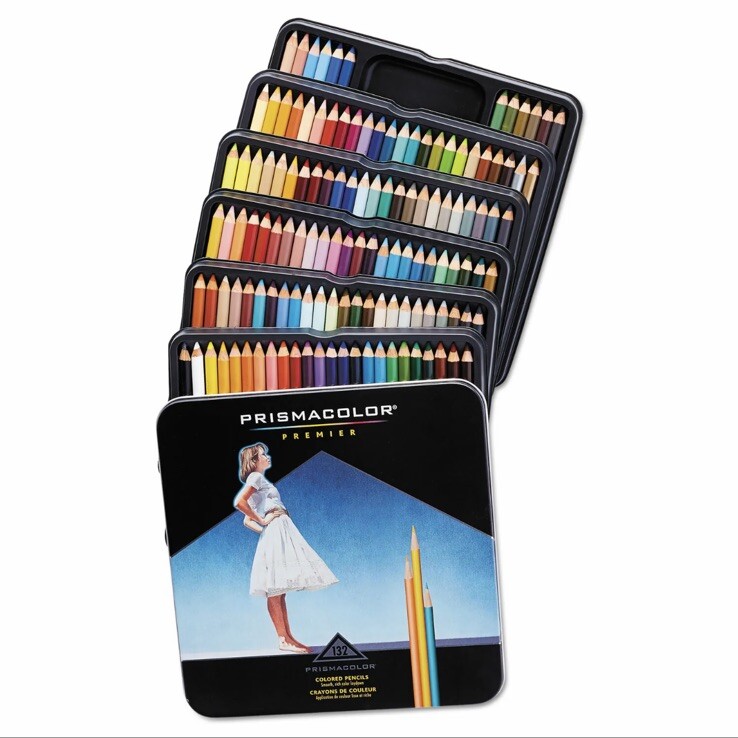 Prismacolor Drawing & Sketching Pencils 0.7 mm 132 Assorted Colors/Set 4484