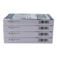 4 Sets Faber-Castell Oil Pastels Assorted Colors 12 Oil Pastels per Set
