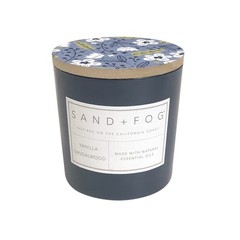 Sand + Fog Scented Candles – Vanilla Sandalwood – Additional 21 oz, Orange