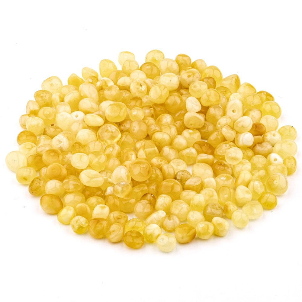 Amber Beads Baroque 5-6mm Polished Butterscotch 3.5oz SBP56/4 100 Led Style