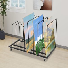 Art Drying Rack with Wheels – Durable, Spacious, Modern Design for Artists