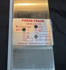 Porta-Trace Model 1012 10”x 12” 8 Watt Stainless Steel Light Trace Box tattoos