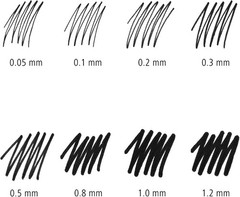 STAEDTLER Pigment Liner Pack, Black, 8 Pens, 1 Count (Pack of 8), Black