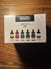 Liquitex Professional Acrylic Ink Essentials Paint 6pc NEW Artist Quality 30 Ml