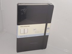 Art Sketchbook, Hard Cover, Large (5″ X 8.25″) Plain/Blank, Black, 104 Pages.NEW