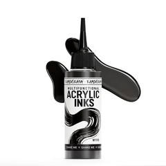 Black Acrylic Drawing Calligraphy Artists Archival Ink 100 ml 3.38 Fl Oz