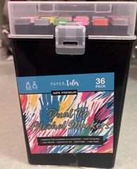 Bianyo Classic Series Alcohol-Based Dual Tip Art Markers, Set of 36