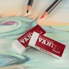 Vanish Touch Artist Eraser, Latex-Free – Soft, Flexible Pencil Erasers,