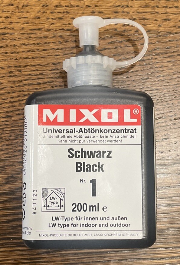 MIXOL Universal Tint #1 Black – 200ml