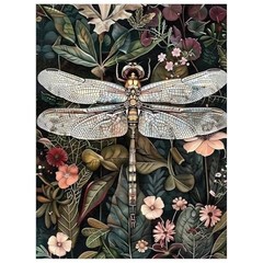 Diamond Painting Kits for Adults Diamond Art Kits for 12x16INCH Dragonfly
