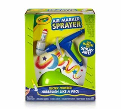 Crayola: ” AIR MARKER SPRAYER ” ELECTRIC Air Brush KIT – Trending