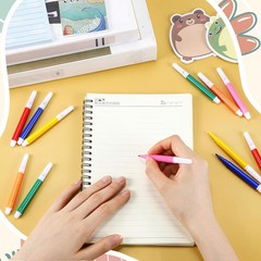 144 Pcs Mini Markers Bulk Colored Pen 3.4 Inch Vibrant Colors Portable Short …