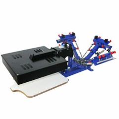 INTBUYING Micro-adjust 3 Color Screen Printing Machine&Flash Dryer Enhanced
