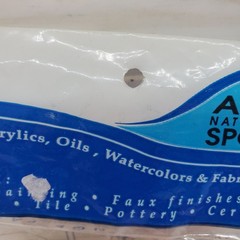 Royal Artist 4 REAL Sea Sponges Natural Ocean Sponge Med Silk & Wool & Yellow