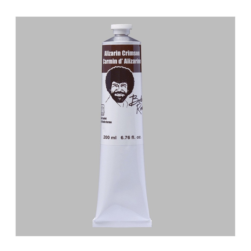 Bob Ross Oil Paint 200ML Fine Art Supplies (Alizarin Crimson)