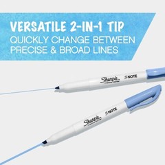 SHARPIE S-Note Creative Markers, Pastel Highlighters, Art Marker Set 24 Count