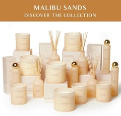 Orange, Cedarwood & Clove – Benevolence LA Scented 8 oz – single, Sand White