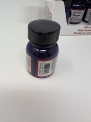 (12) 1 Oz Bottles Of Angelus Acrylic Leather Purple Colored Paint New