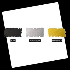 Liquitex Acrylic Paint Markers, Set of 3, Accent Colors, 2mm Nibs