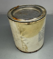 VINTAGE 1963 UNITED STATES BRONZE POWDER WORKS VENUS Gold GLASS METALLICS Medium