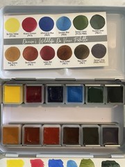 DaVinci Professional Watercolor Palette Denise’s Wildlife Palette 12 Half Pans