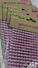 16 Bling Rhinestone Sticker Sheets Lot Crafter’s Square Say It In Crystals Pink