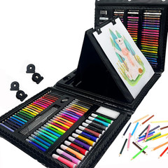 208 PCS Art Supplies, Drawing Art Kit Adults Art Set with Double Sided Trifol…