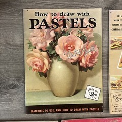 Lot Of 5 Vintage How To Draw Books Walter T. Foster Art Materials Horses Pastels