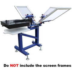 Screen Printing Starter Hobby Materials Kit Press Machine Attach Flash Dryer