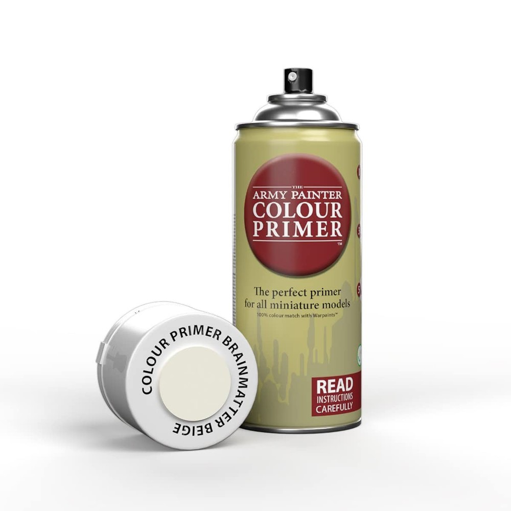The Army Painter Colour Primer 1 count (pack of 1), Brainmatter Beige