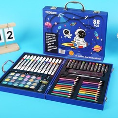 88pc Art Drawing Set Kit For Kids Childrens Teens Adults Supplies Paint Pencil