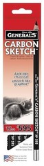 GENERAL’S CARBON SKETCH – DARK LIKE CHARCOAL , SMOOTH LIKE GRAPHIC – 24 PENCILS