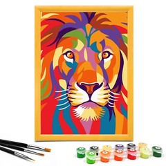 Nariolar Paint by Numbers for Kids Ages 4-8-12 with 7X9.5 inch Pre-Printed Ca…