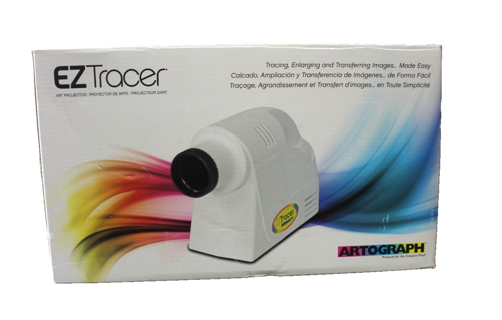 Artograph Tracer Portable 15W LED Art Projector with 163mm Lens, White.PRE-OWNED