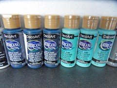 14 New DecoArt Paint Bottles 2oz each-see photos- Free US Shipping